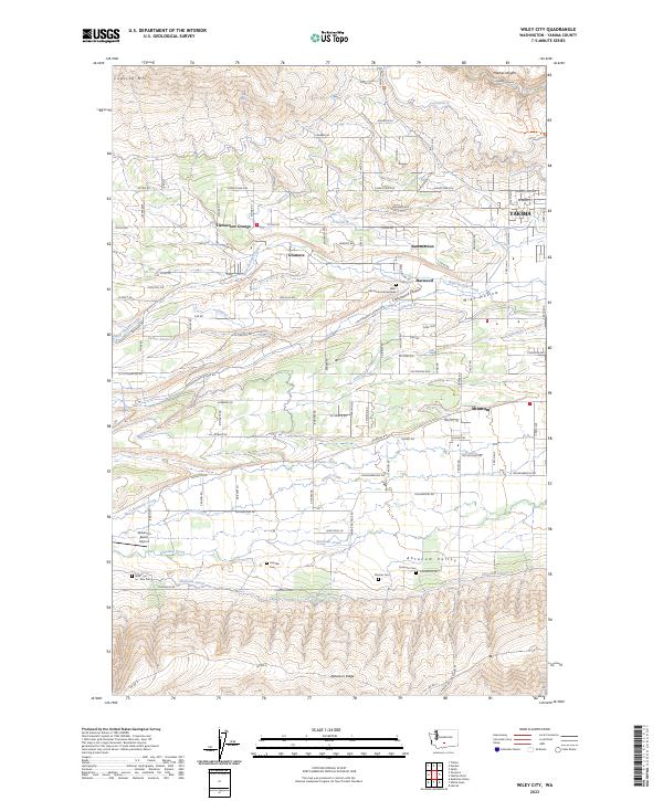 USGS Topographic Map – Wiley City