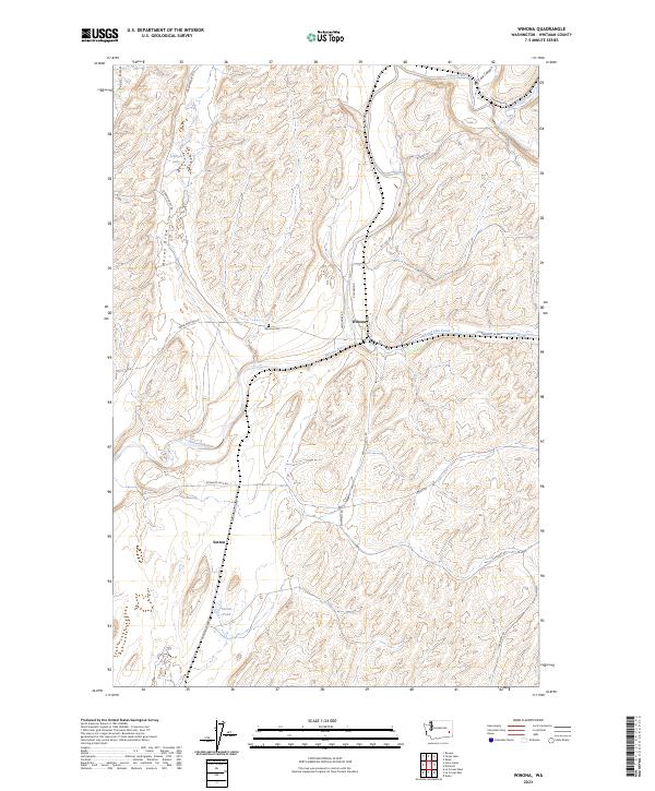 USGS Topographic Map – Winona