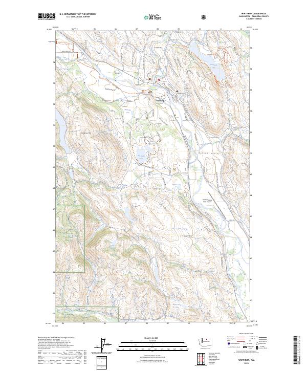 USGS Topographic Map – Winthrop