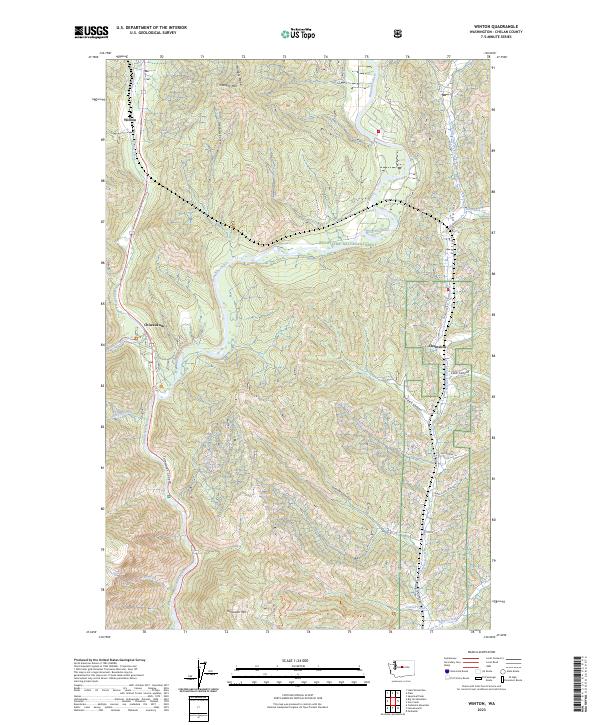 USGS Topographic Map – Winton