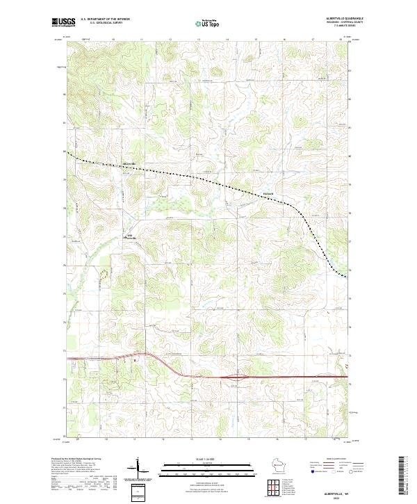 USGS Topographic Map – Albertville