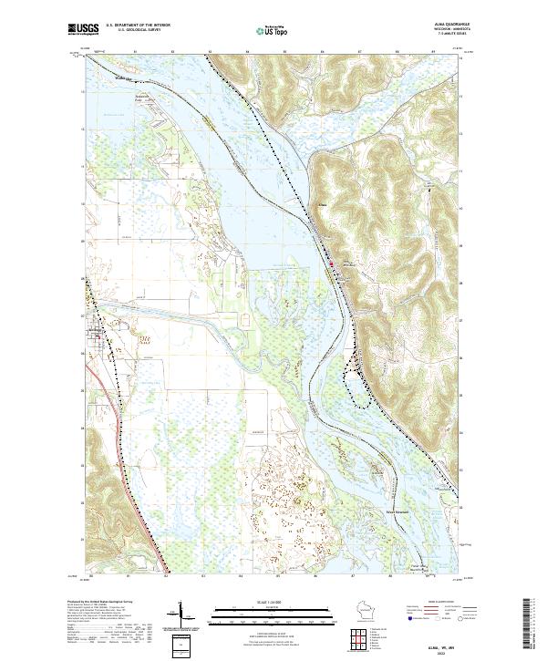 USGS Topographic Map – Alma
