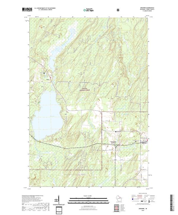 USGS Topographic Map – Argonne