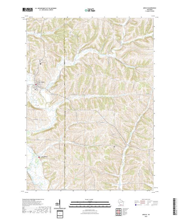 USGS Topographic Map – Argyle