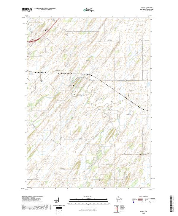 USGS Topographic Map – Astico