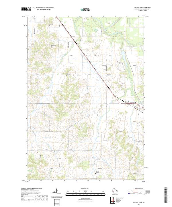 USGS Topographic Map – Augusta West