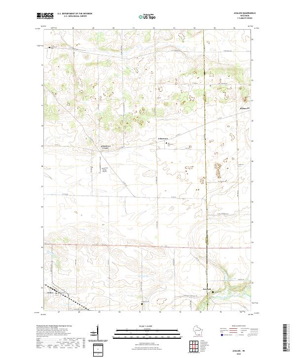 USGS Topographic Map – Avalon
