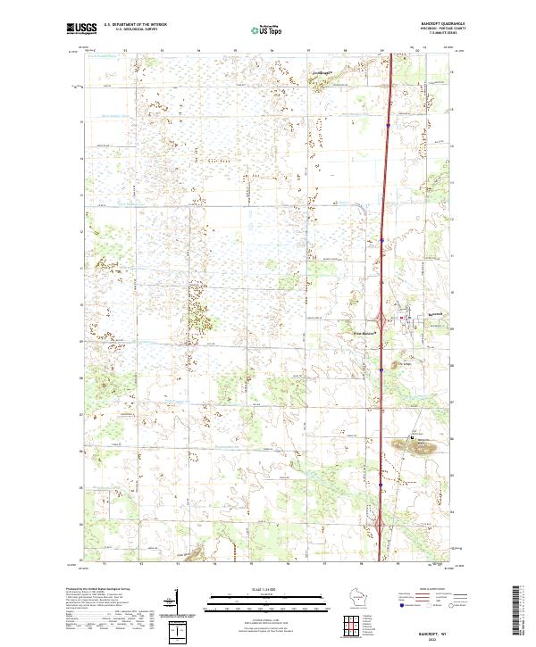 USGS Topographic Map – Bancroft