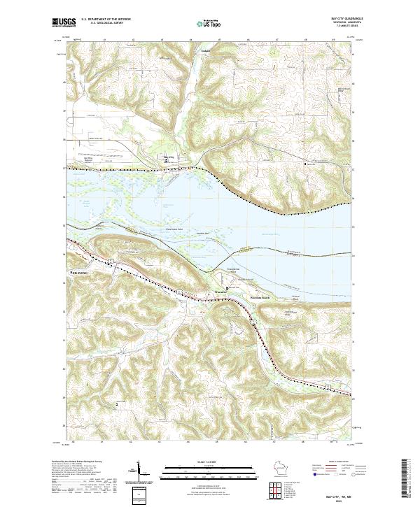 USGS Topographic Map – Bay City