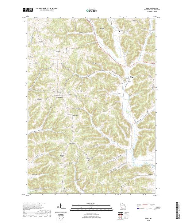USGS Topographic Map – Boaz
