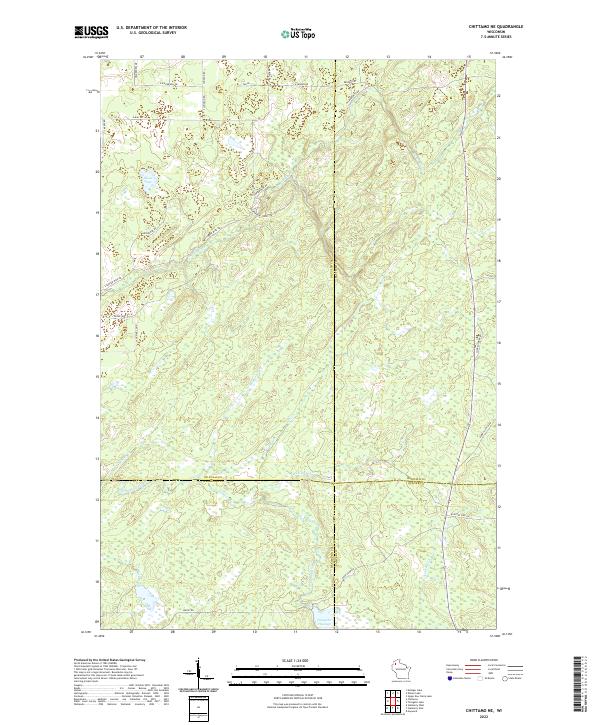 USGS Topographic Map – Chittamo NE