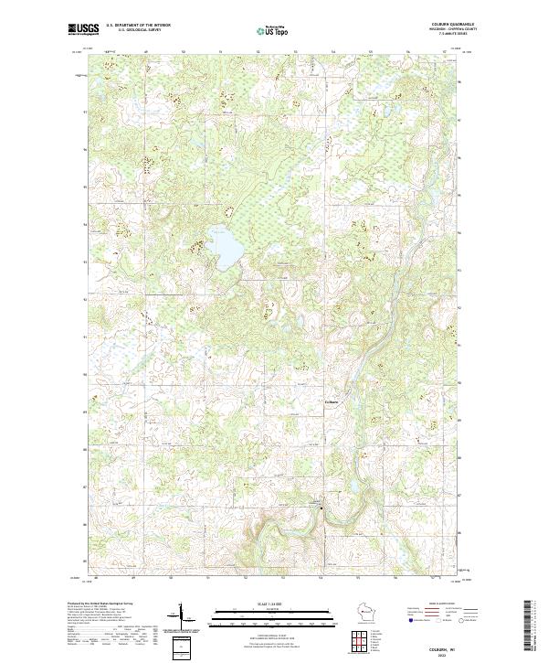 USGS Topographic Map – Colburn