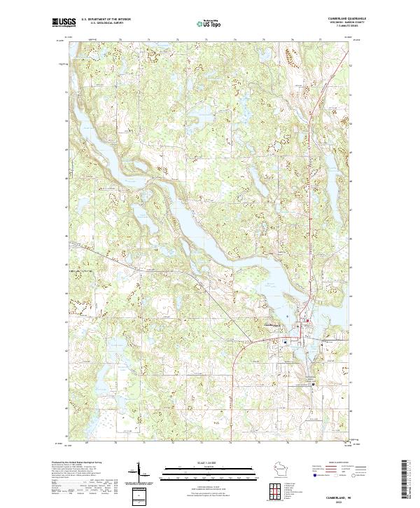 USGS Topographic Map – Cumberland