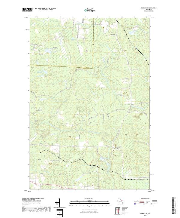 USGS Topographic Map – Dunbar NE