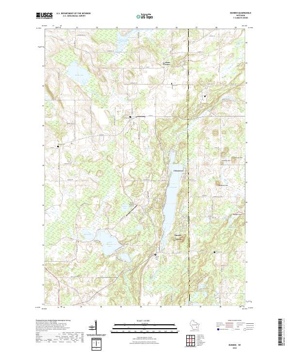 USGS Topographic Map – Dundee