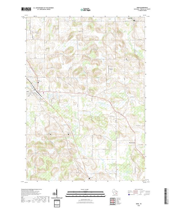 USGS Topographic Map – Eden