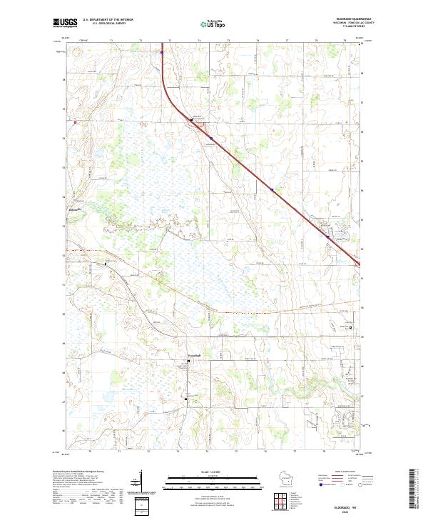 USGS Topographic Map – Eldorado