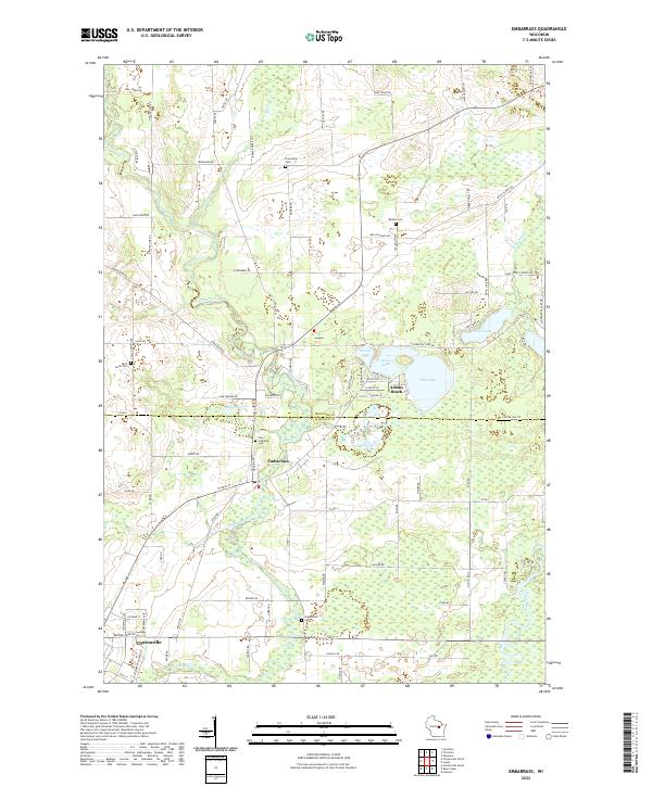 USGS Topographic Map – Embarrass