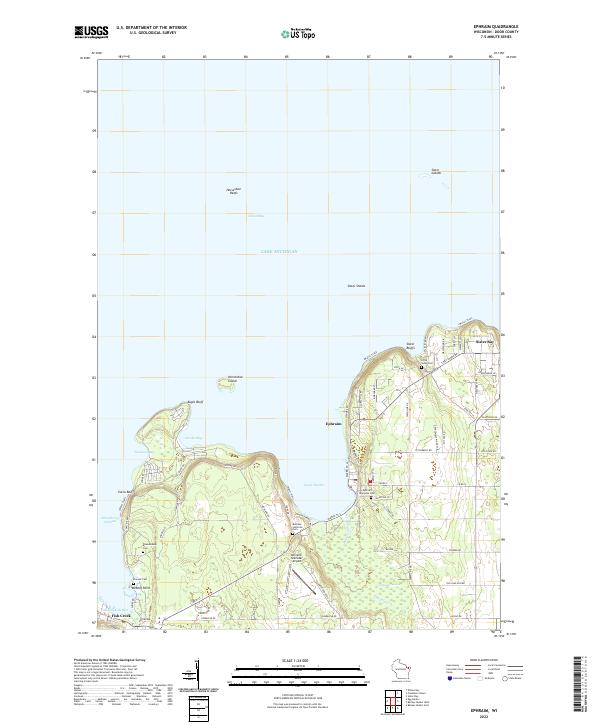 USGS Topographic Map – Ephraim