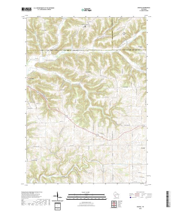USGS Topographic Map – Esofea