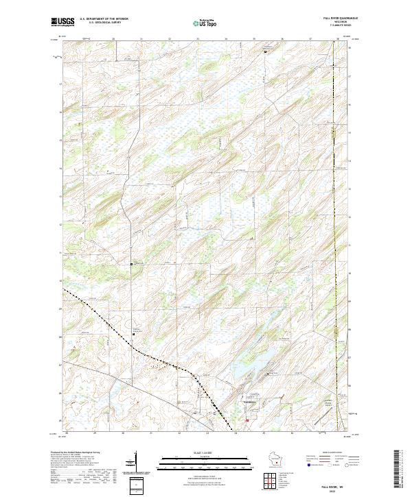 USGS Topographic Map – Fall River