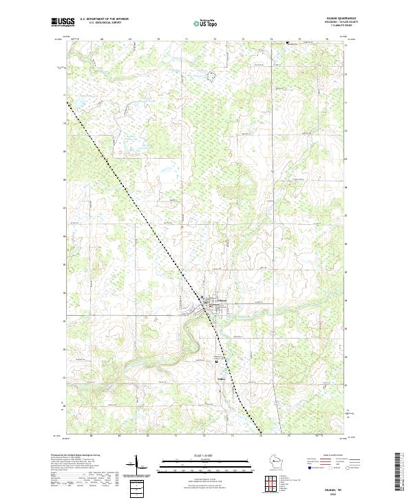 USGS Topographic Map – Gilman