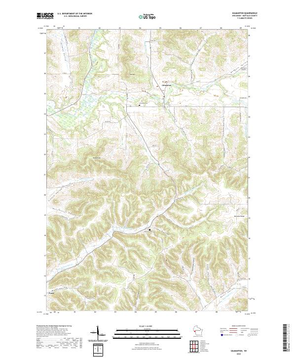 USGS Topographic Map – Gilmanton