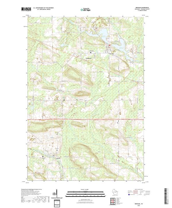 USGS Topographic Map – Gresham