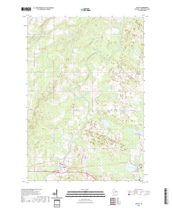 USGS Topographic Map – Hatley
