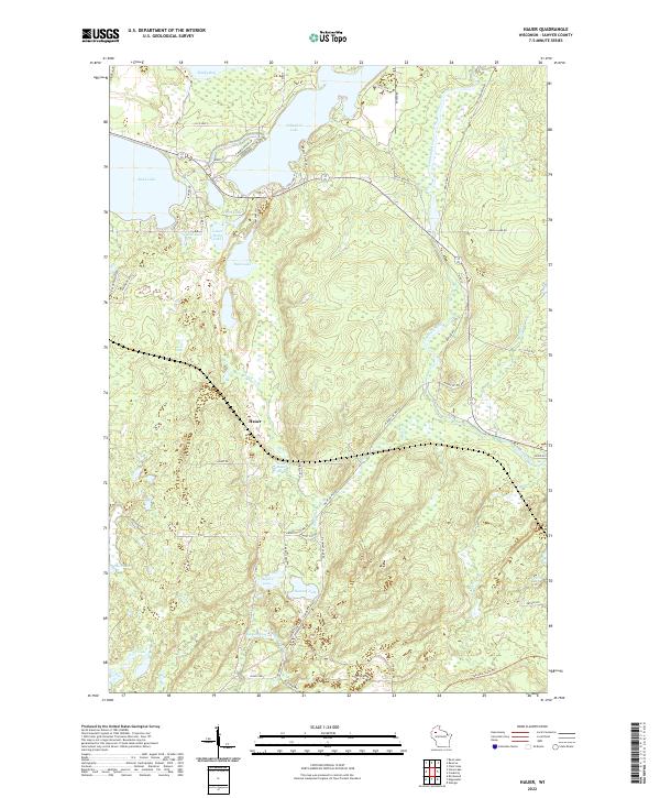 USGS Topographic Map – Hauer