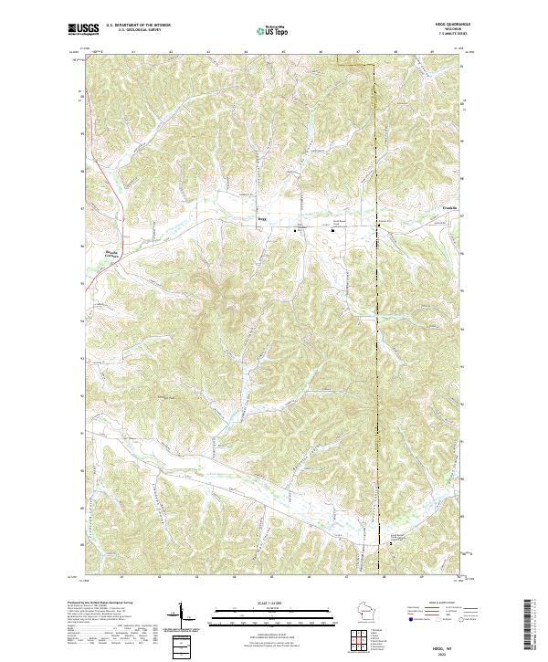 USGS Topographic Map – Hegg
