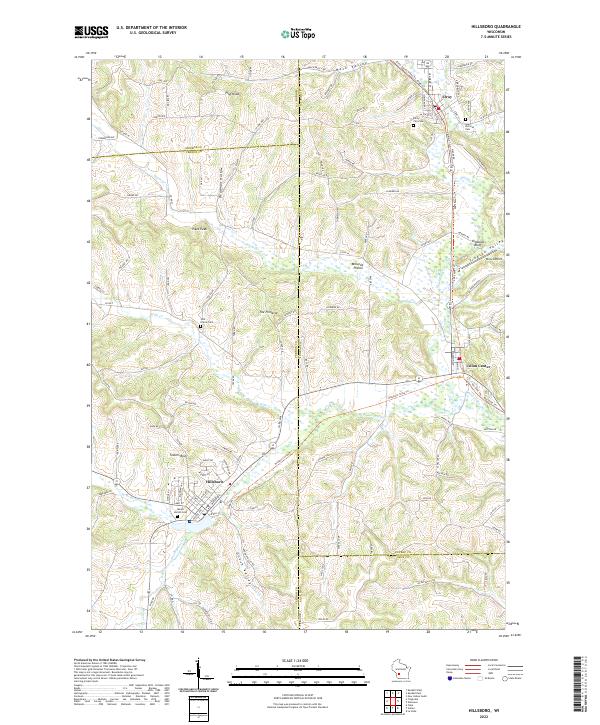 USGS Topographic Map – Hillsboro