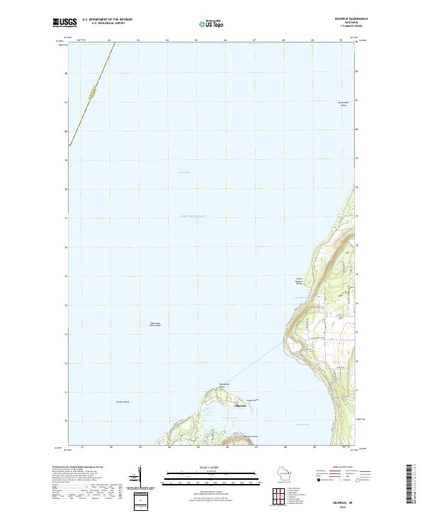 USGS Topographic Map – Idlewild