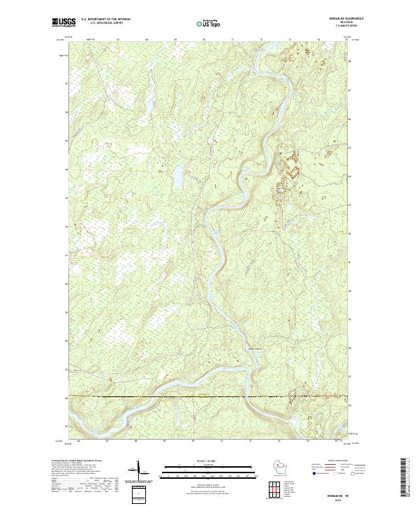 USGS Topographic Map – Ingram NE