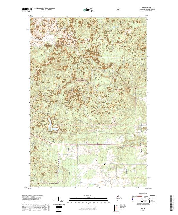 USGS Topographic Map – Ino