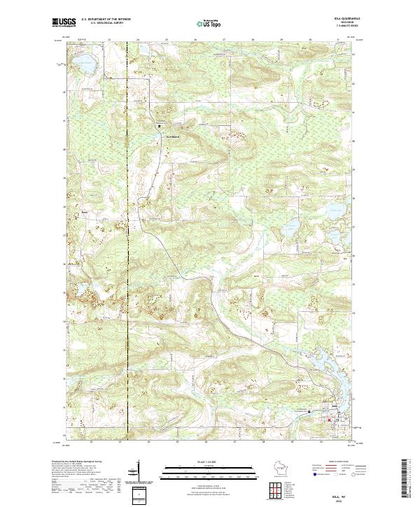 USGS Topographic Map – Iola