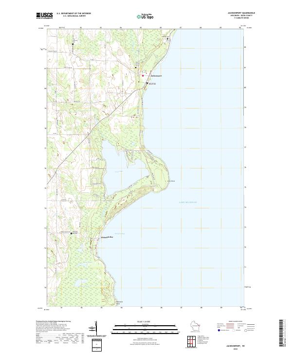 USGS Topographic Map – Jacksonport