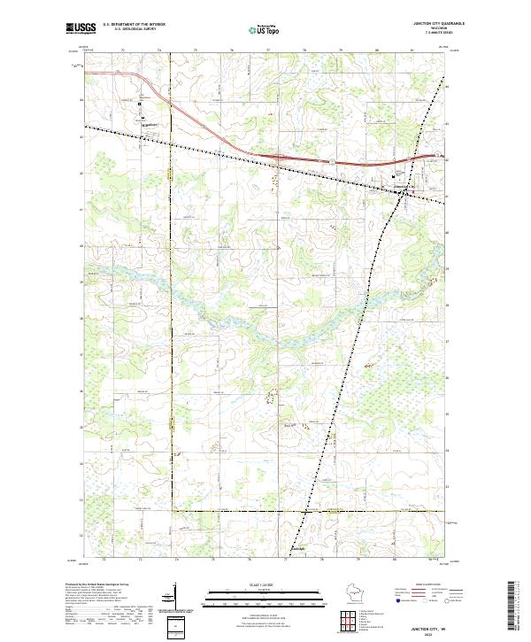 USGS Topographic Map – Junction City