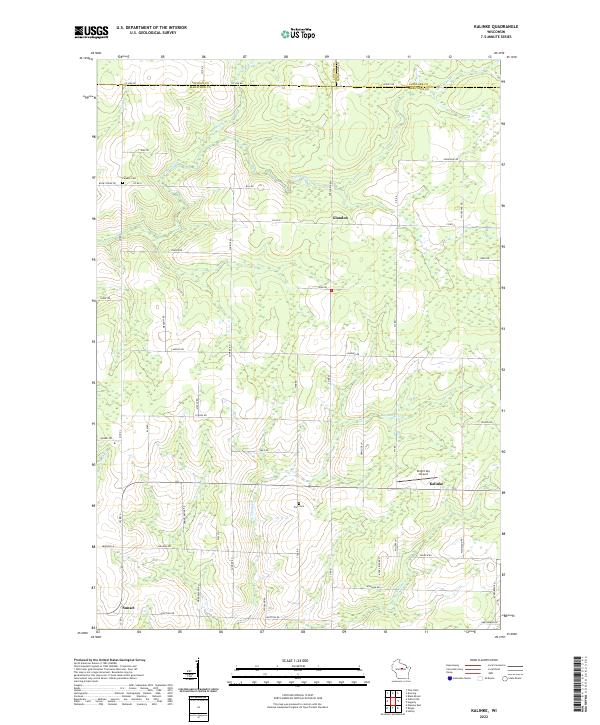 USGS Topographic Map – Kalinke