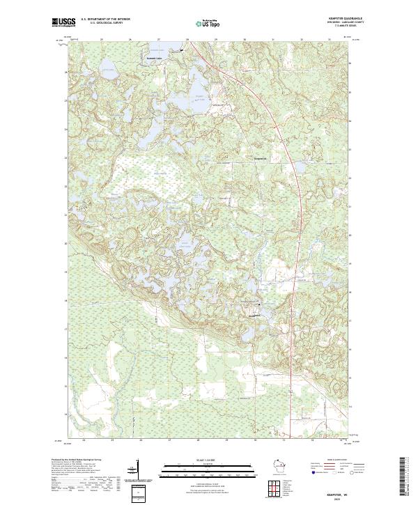 USGS Topographic Map – Kempster