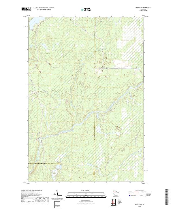 USGS Topographic Map – Kennan NW