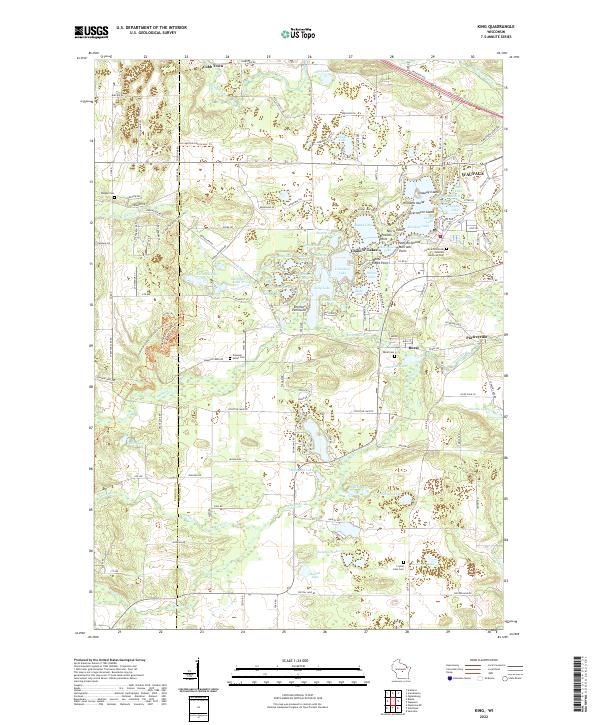 USGS Topographic Map – King