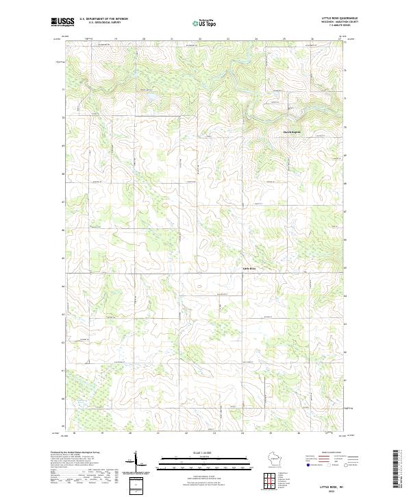 USGS Topographic Map – Little Rose