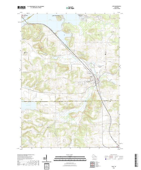 USGS Topographic Map – Lodi