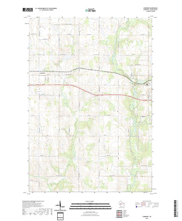 USGS Topographic Map – Lombard
