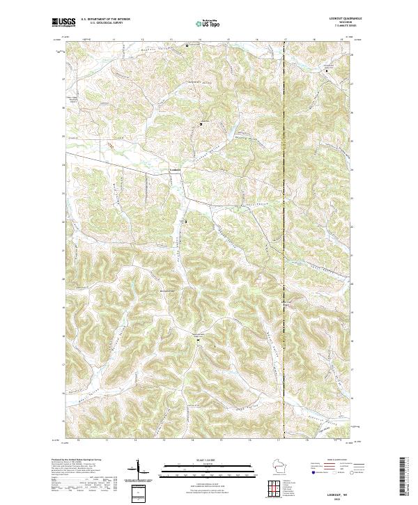 USGS Topographic Map – Lookout