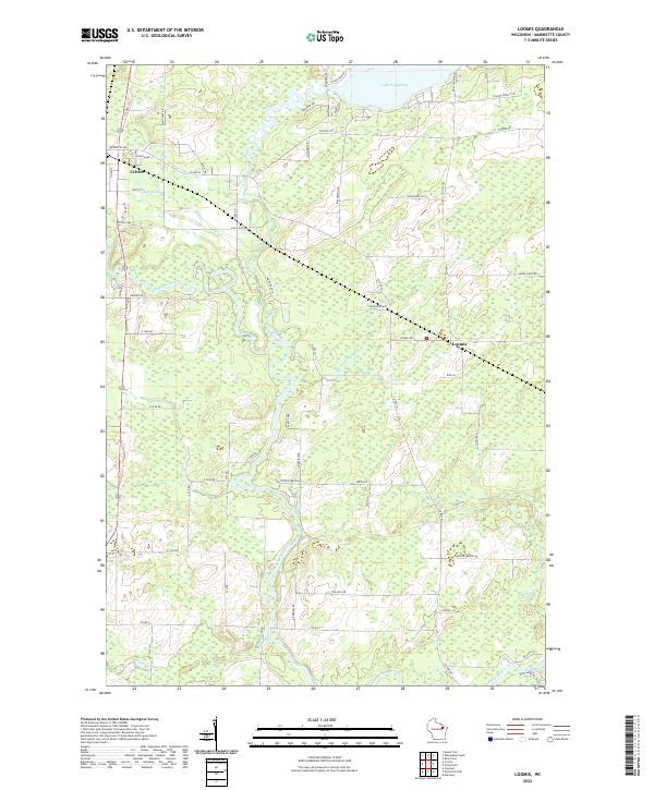 USGS Topographic Map – Loomis