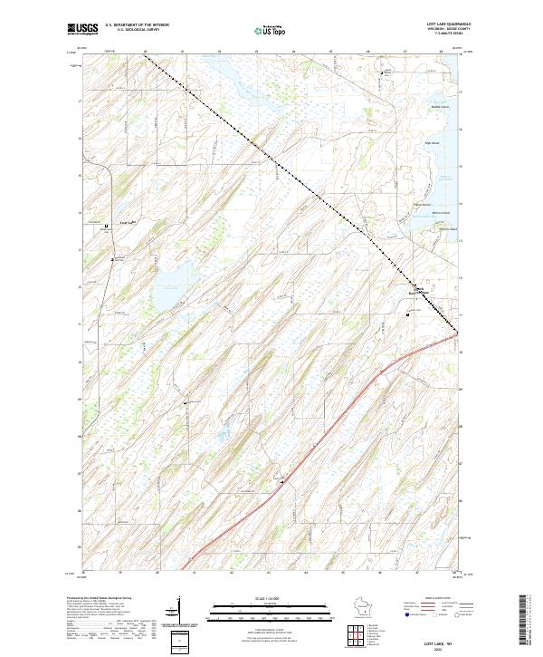 USGS Topographic Map – Lost Lake