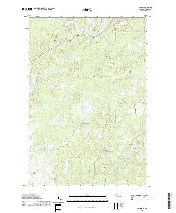 USGS Topographic Map – Lugerville