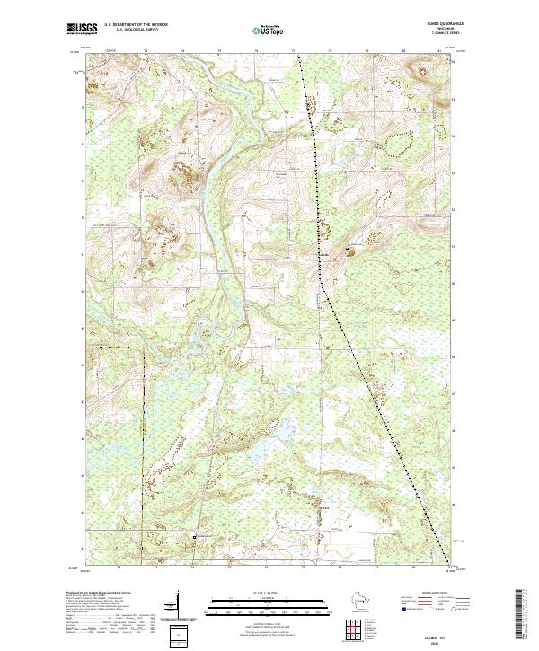 USGS Topographic Map – Lunds